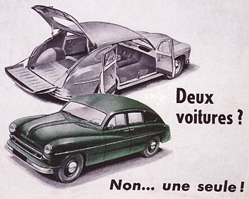 Ford Vedette publicité